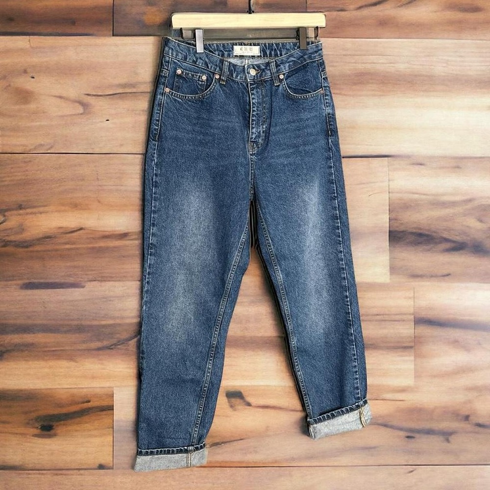 High waist free people jeans